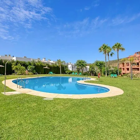 Estrella De Mar Zeezicht En Uitkijk Op Gibraltar 40m2 Terras Incl Zwembad Garzas Apartamento Manilva