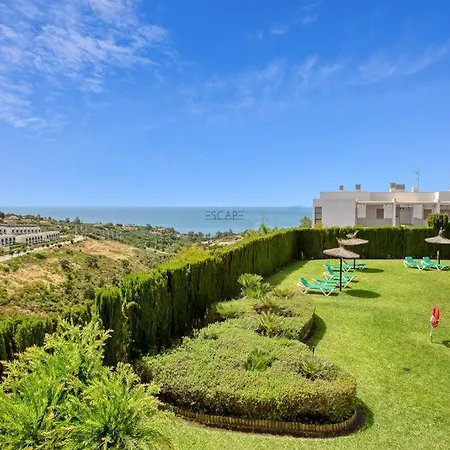 Apartment Estrella De Mar Zeezicht En Uitkijk Op Gibraltar 40m2 Terras Incl Zwembad Garzas